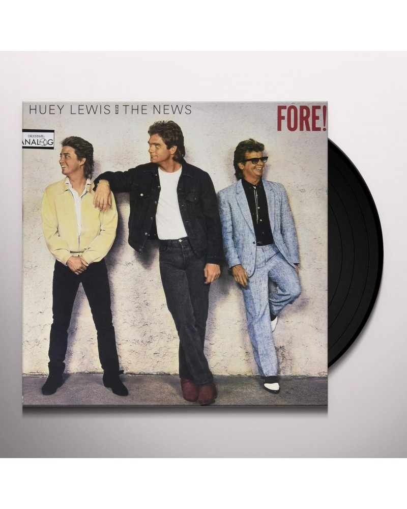 Huey Lewis & The News Fore! Vinyl Record $12.65 Vinyl