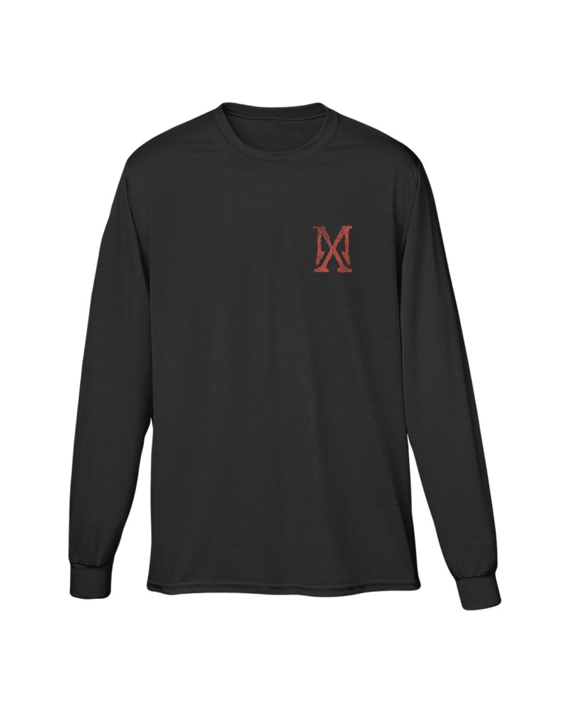 Madonna MX Logo passport stamp long sleeve tee $5.17 Shirts