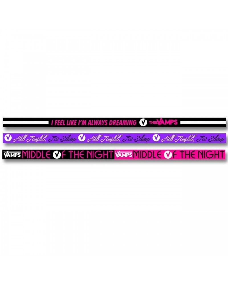 The Vamps All Night & Middle Of The Night Wristband Set $19.57 Accessories