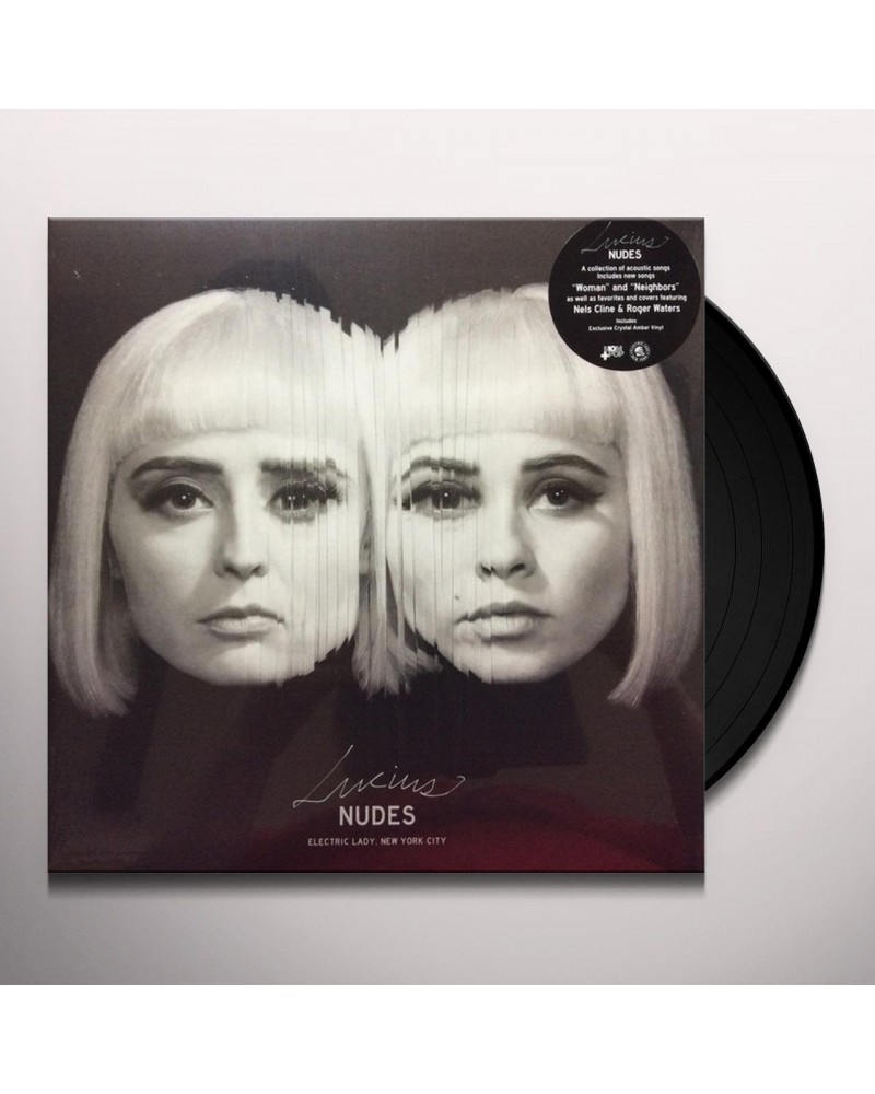 Lucius Nudes (Crystal Amber Vinyl) Vinyl Record $13.48 Vinyl