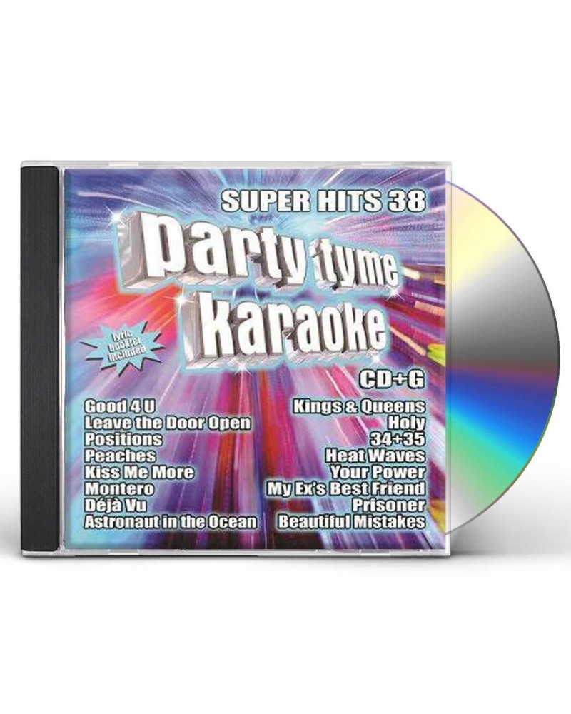 Party Tyme Karaoke SUPER HITS 38 CD $13.89 CD