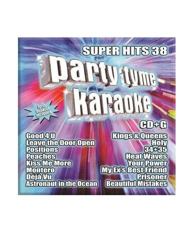 Party Tyme Karaoke SUPER HITS 38 CD $13.89 CD