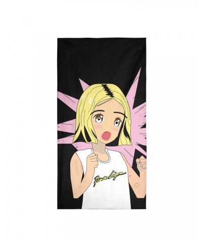 Dua Lipa Manga Beach Towel $5.92 Towels