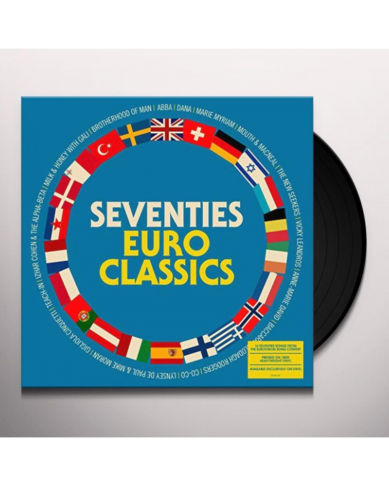 Seventies Euro Classics / Various Vinyl Record $8.20 Vinyl