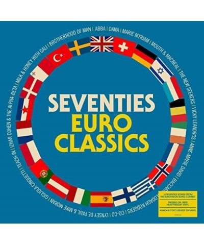 Seventies Euro Classics / Various Vinyl Record $8.20 Vinyl