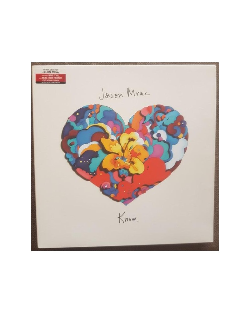 Jason Mraz KNOW. (DL CODE) Vinyl Record $3.95 Vinyl