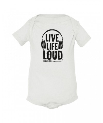 Music Life Baby Onesie | Live Life Loud Onesie $3.48 Kids