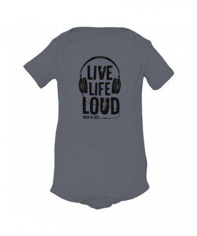 Music Life Baby Onesie | Live Life Loud Onesie $3.48 Kids