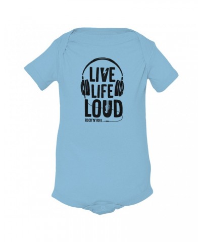 Music Life Baby Onesie | Live Life Loud Onesie $3.48 Kids