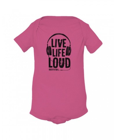 Music Life Baby Onesie | Live Life Loud Onesie $3.48 Kids