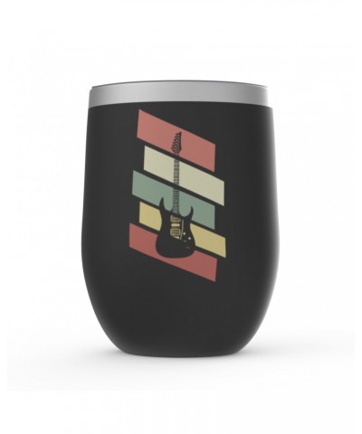 Music Life Wine Tumbler | Guitar Geometry Stemless Wine Tumbler $11.03 Drinkware