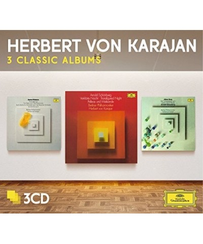 Herbert von Karajan THREE CLASSIC ALBUMS (SCHOENBERG/BERG/WEBERN) CD $13.88 CD