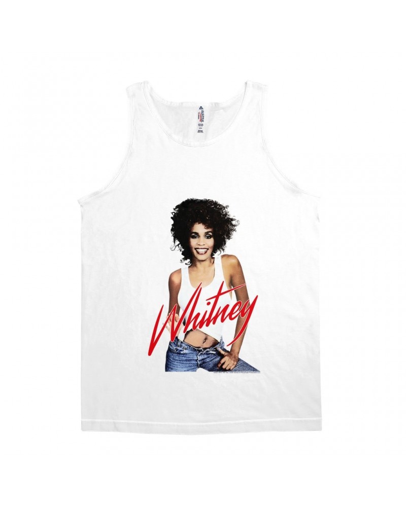 Whitney Houston Unisex Tank Top | Just Whitney Shirt $6.36 Shirts