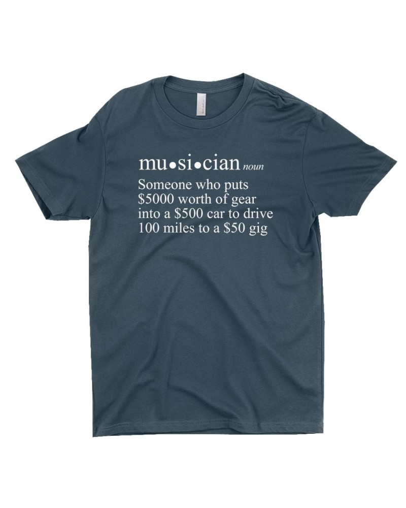 Music Life T-Shirt | Musician Definition Shirt $9.44 Shirts