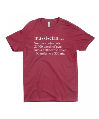 Music Life T-Shirt | Musician Definition Shirt $9.44 Shirts