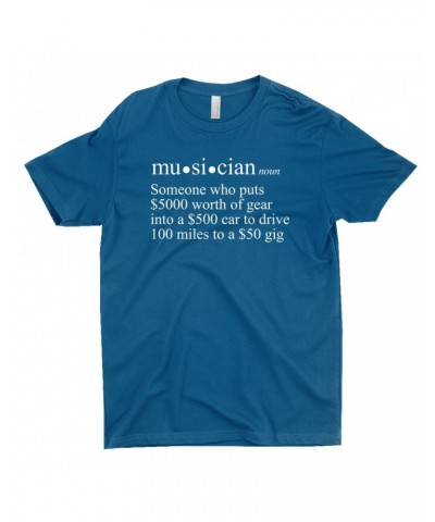 Music Life T-Shirt | Musician Definition Shirt $9.44 Shirts