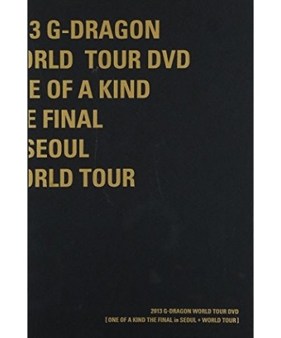 G-DRAGON 2013 G-DRAGON WORLD TOUR DVD DVD $8.40 Videos