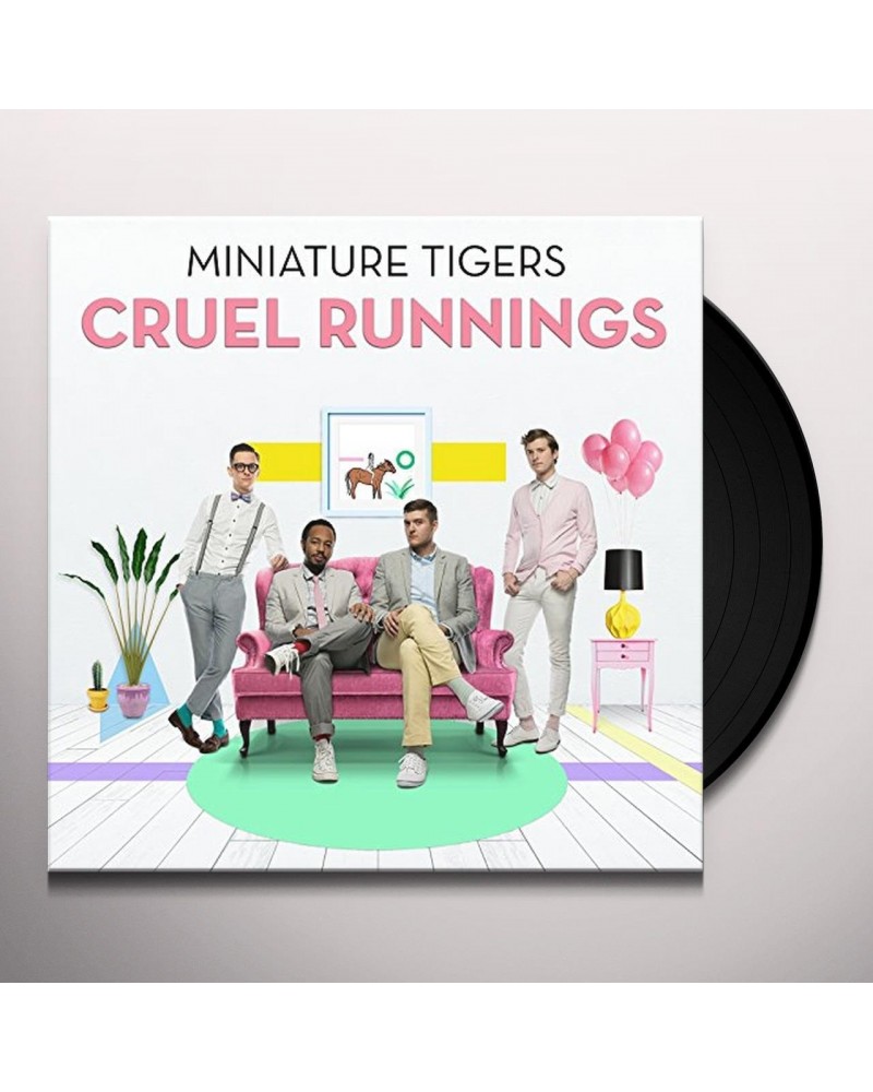 Miniature Tigers Cruel Runnings Vinyl Record $12.45 Vinyl