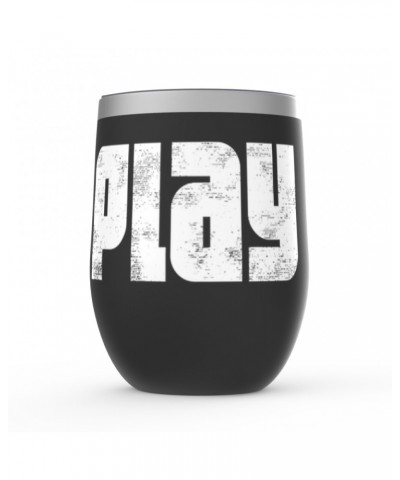 Music Life Wine Tumbler | Play More Records Stemless Wine $8.16 Drinkware