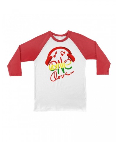 Music Life 3/4 Sleeve Baseball Tee | One Love Shirt $6.23 Shirts