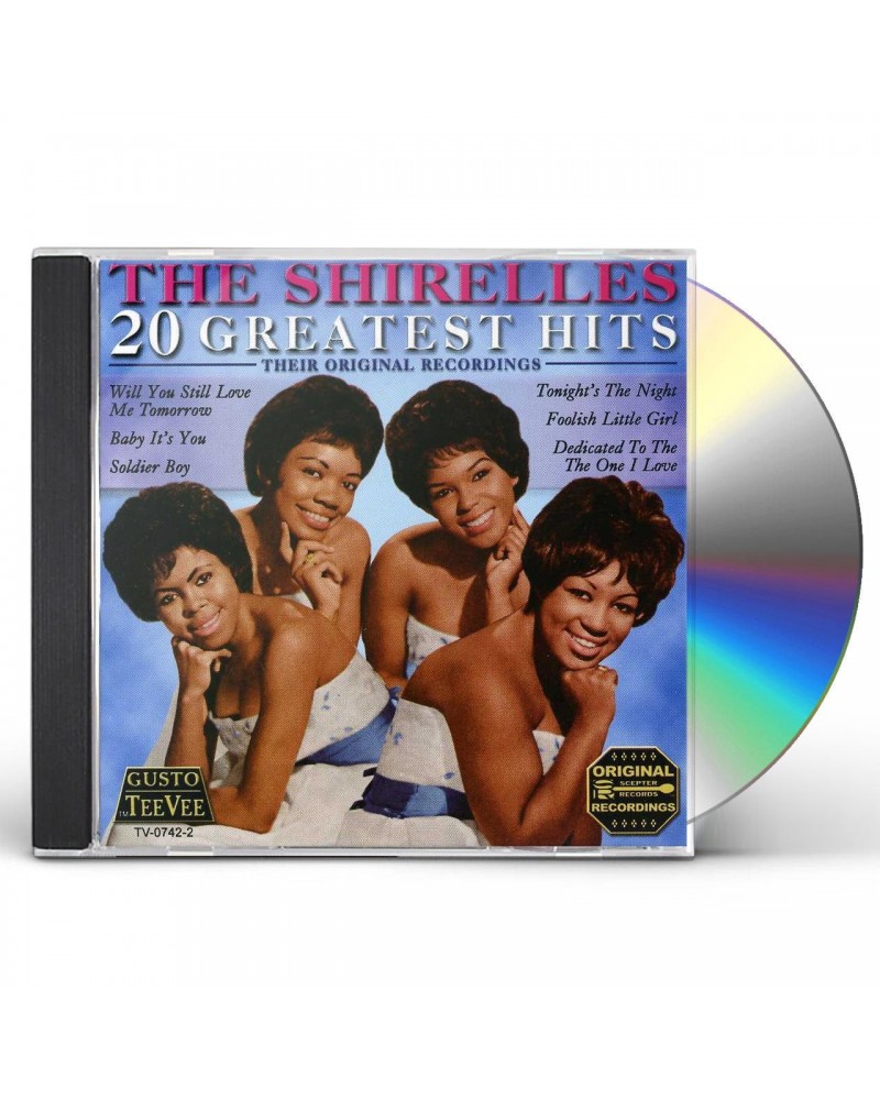 The Shirelles 20 GREATEST HITS CD $11.03 CD